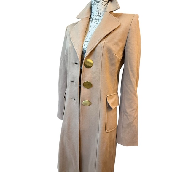 Boston Proper Jackets & Blazers - Elegant Tan Women's Coat Boston Proper